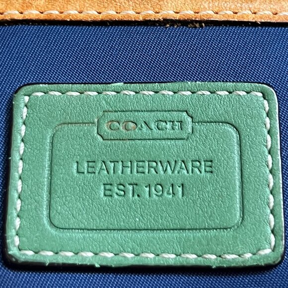 Coach Mini Navy Hampton Weekend Tote Bag - A04K-6261 - Picture 2 of 5